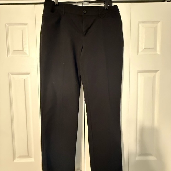 Christopher & Banks Pants - Christopher & Banks Black Straight Leg Pants